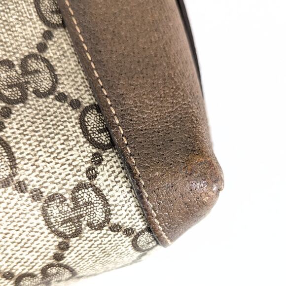 Pre-loved GUCCI Monogram Coated Canvas Crossbody Bag - Picture 7 of 11